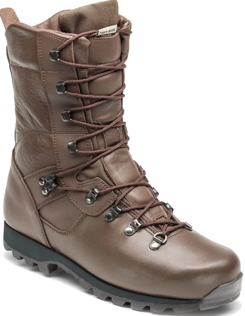 Altberg Military Boots-Mens Sneeker Microlite Boots - Medium Width - MOD Brown