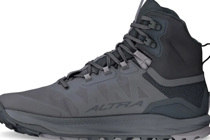 Altra Hiking Shoes & Boots|Mid Height Boots-Mens Lone Peak 9 Waterproof Mid Boots - Black-Gray
