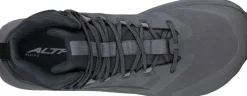 Altra Hiking Shoes & Boots|Mid Height Boots-Mens Lone Peak 9 Waterproof Mid Boots - Black-Gray