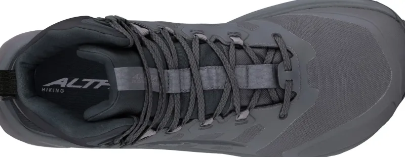 Altra Hiking Shoes & Boots|Mid Height Boots-Mens Lone Peak 9 Waterproof Mid Boots - Black-Gray
