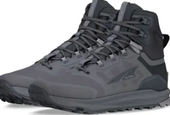 Altra Hiking Shoes & Boots|Mid Height Boots-Mens Lone Peak 9 Waterproof Mid Boots - Black-Gray