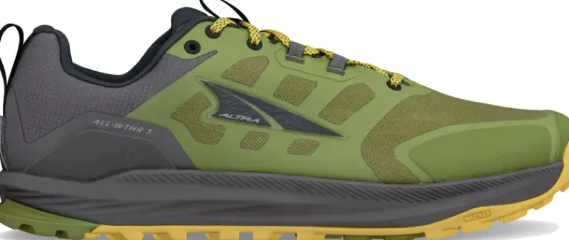 Altra Hiking Shoes & Boots|Running Shoes-Mens Lone Peak 9 Waterproof Low Trail Shoes - Dusty Olive