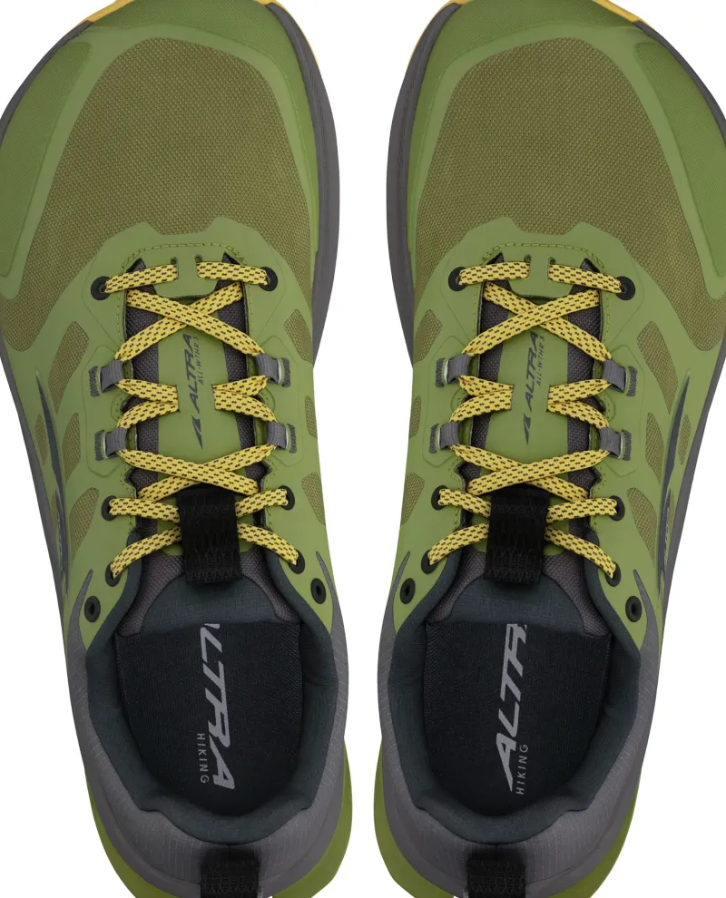 Altra Hiking Shoes & Boots|Running Shoes-Mens Lone Peak 9 Waterproof Low Trail Shoes - Dusty Olive