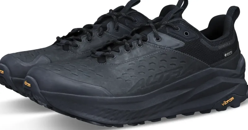 Altra Hiking Shoes & Boots|Walking Shoes-Mens Olympus 6 Hike Low GTX Shoes - Black