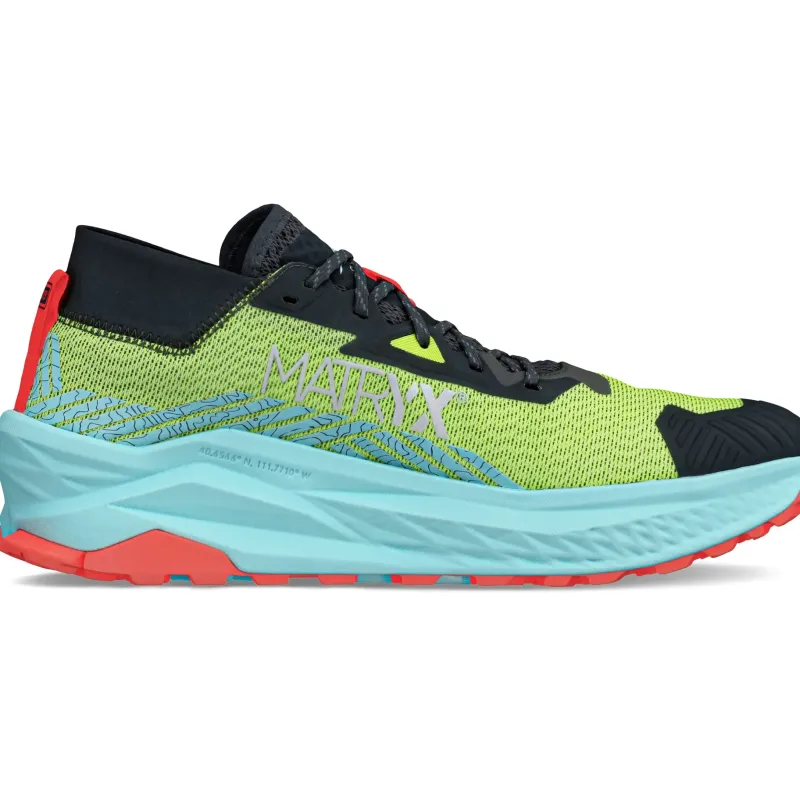 Altra Running Shoes-Mens Olympus 275 Shoes - Black-Yellow
