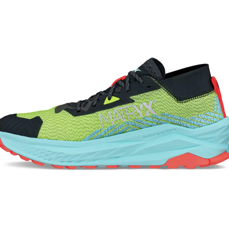 Altra Running Shoes-Mens Olympus 275 Shoes - Black-Yellow