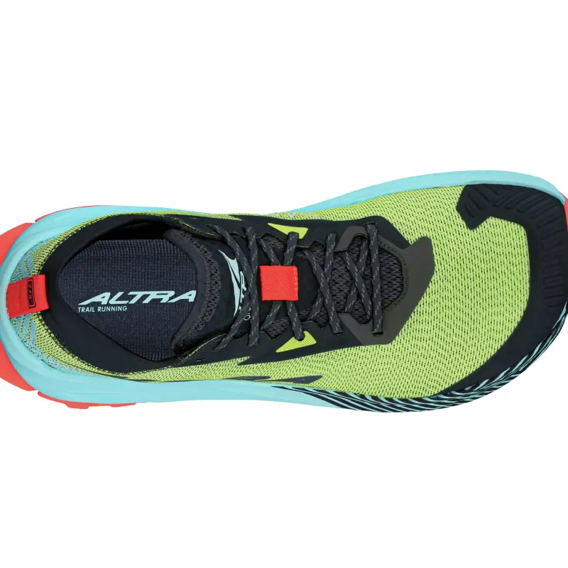 Altra Running Shoes-Mens Olympus 275 Shoes - Black-Yellow