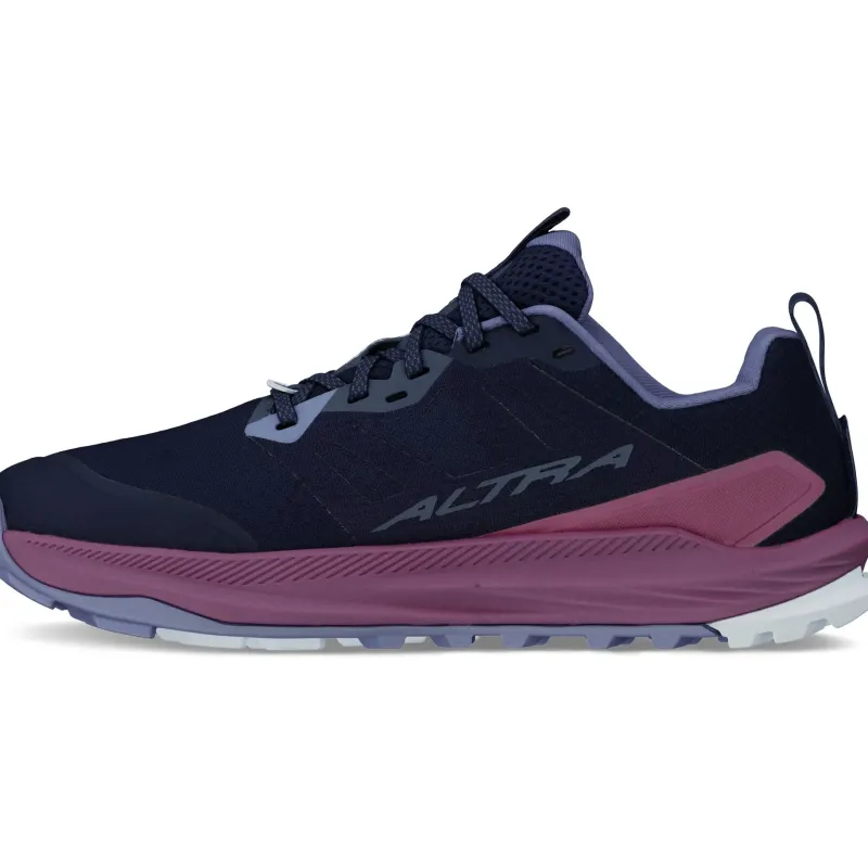 Altra Running Shoes-Womens Lone Peak 9+ Trail Shoes - Dark Blue