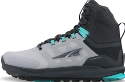 Altra Hiking Shoes & Boots|Mid Height Boots-Womens Lone Peak 9 Waterproof Mid Boots - Black-Gray