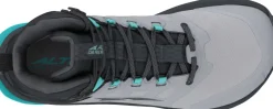 Altra Hiking Shoes & Boots|Mid Height Boots-Womens Lone Peak 9 Waterproof Mid Boots - Black-Gray