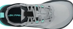 Altra Hiking Shoes & Boots|Running Shoes-Womens Lone Peak 9 Waterproof Low Trail Shoes - Black-Gray