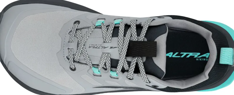 Altra Hiking Shoes & Boots|Running Shoes-Womens Lone Peak 9 Waterproof Low Trail Shoes - Black-Gray