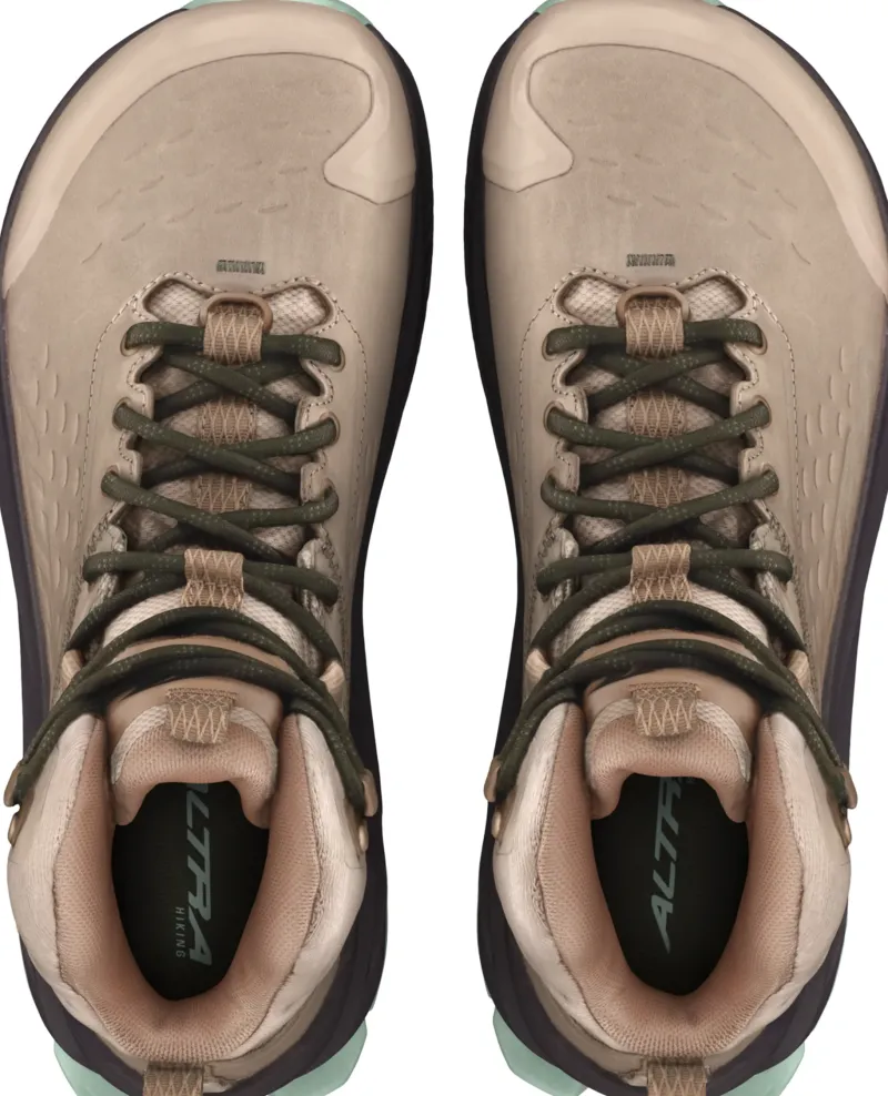 Altra Hiking Shoes & Boots|Mid Height Boots-Womens Olympus 6 Hike Mid GTX Boots - Tan