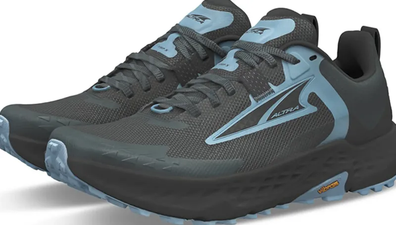 Altra Running Shoes-Womens Timp 5 Shoe - Black-Grey