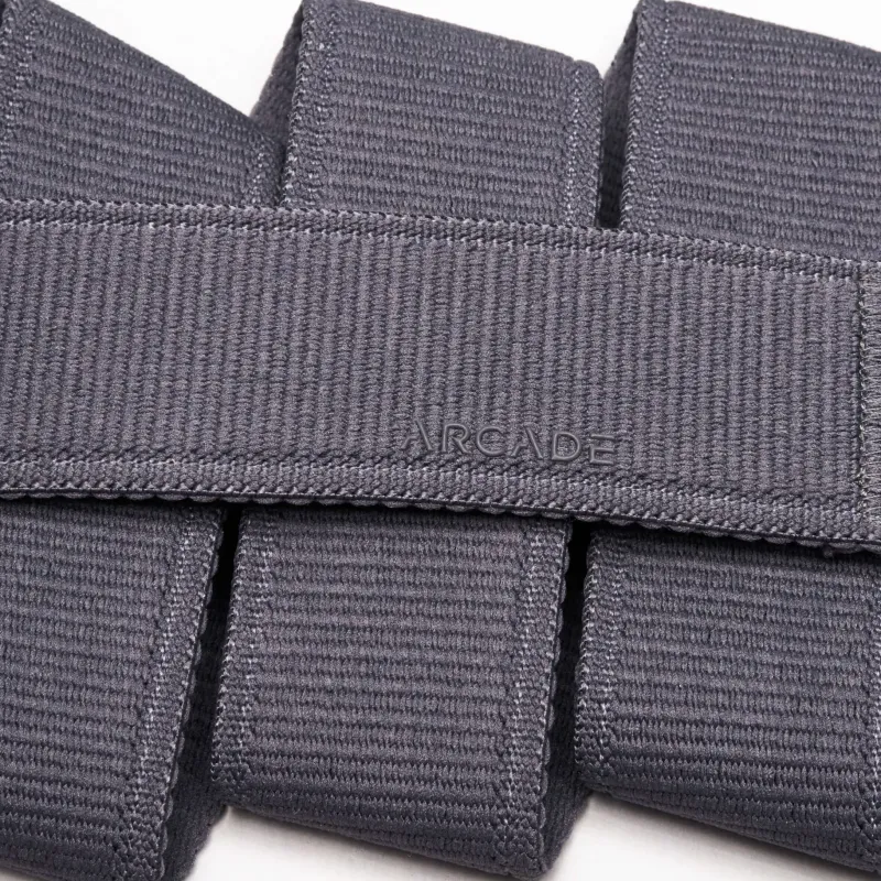 Arcade Belts & Braces-Atlas Belt - Charcoal