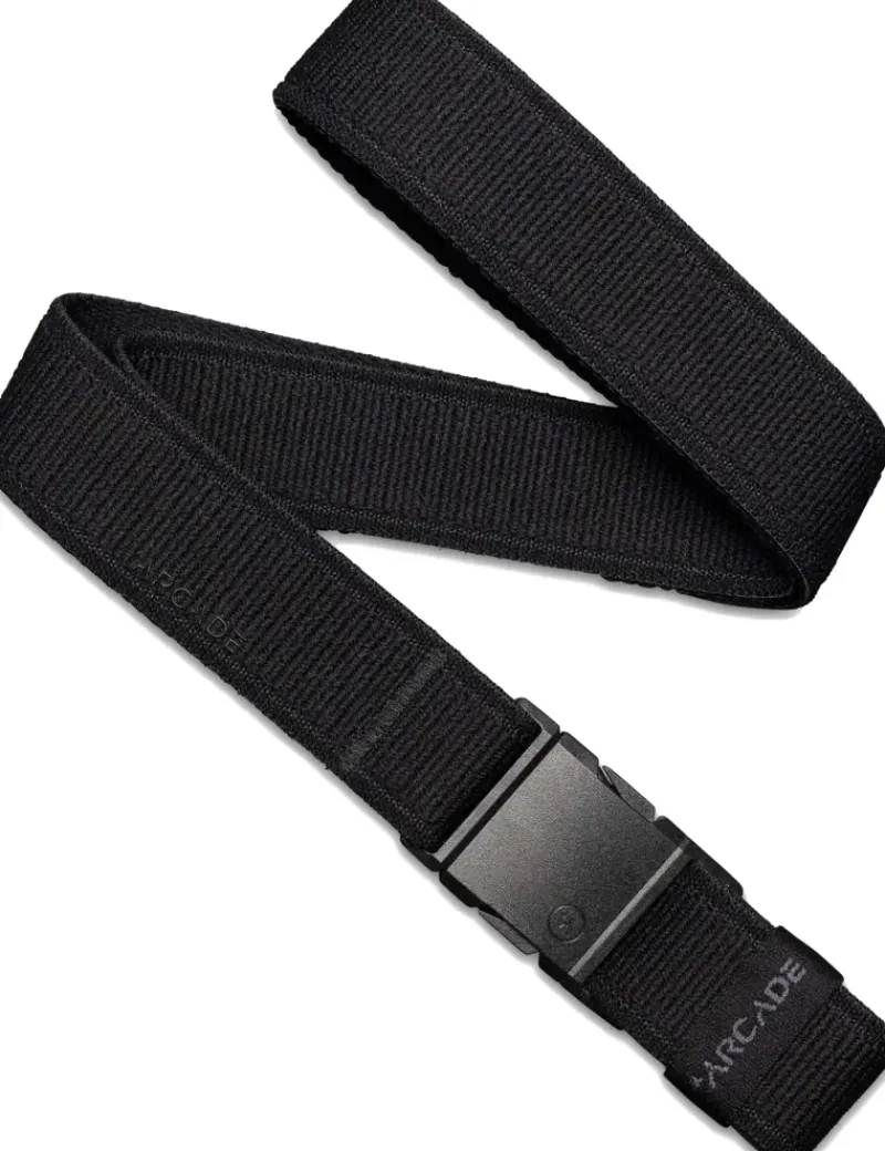 Arcade Belts & Braces-Atlas Slim Belt - Black