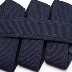Arcade Belts & Braces-Atlas Slim Belt - Navy
