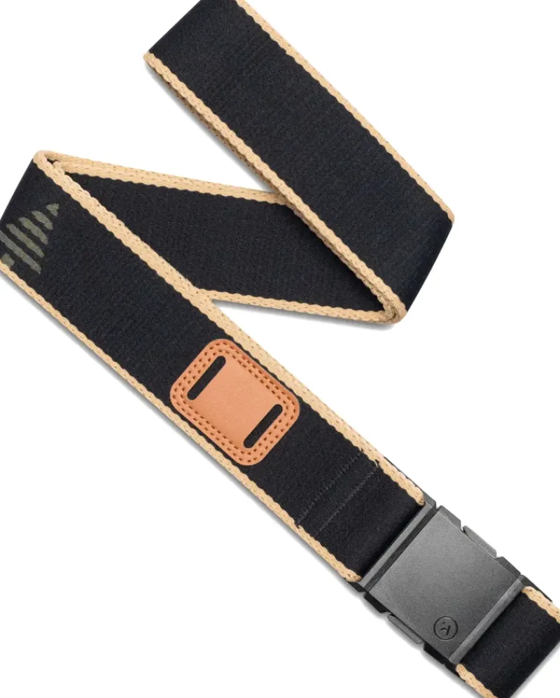 Arcade Belts & Braces-Blackwood Belt - Black-Sand