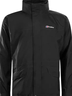 Berghaus Waterproof Jackets-Mens Cornice Jacket IA - Jet Black
