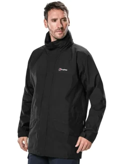 Berghaus Waterproof Jackets-Mens Cornice Jacket IA - Jet Black