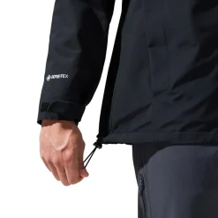 Berghaus Waterproof Jackets-Mens Hillwalker Jacket IA - Black-Black