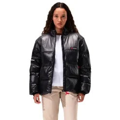 Berghaus Insulated Jackets|Insulated Jackets-Unisex Blockback Down Jacket - Jet Black-Grey Pinstripe