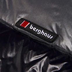 Berghaus Insulated Jackets|Insulated Jackets-Unisex Blockback Down Jacket - Jet Black-Grey Pinstripe