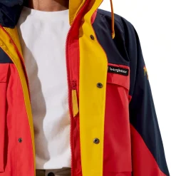Berghaus Waterproof Jackets|Waterproof Jackets-Unisex Mera Peak 2000 Jacket - Mountain Carmine-Dusk-Amber