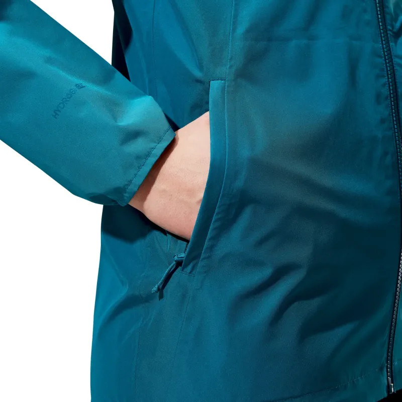 Berghaus Waterproof Jackets-Womens Deluge Pro 3.0 Jacket - Deep Ocean-Jungle Jewel