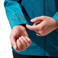 Berghaus Waterproof Jackets-Womens Deluge Pro 3.0 Jacket - Deep Ocean-Jungle Jewel