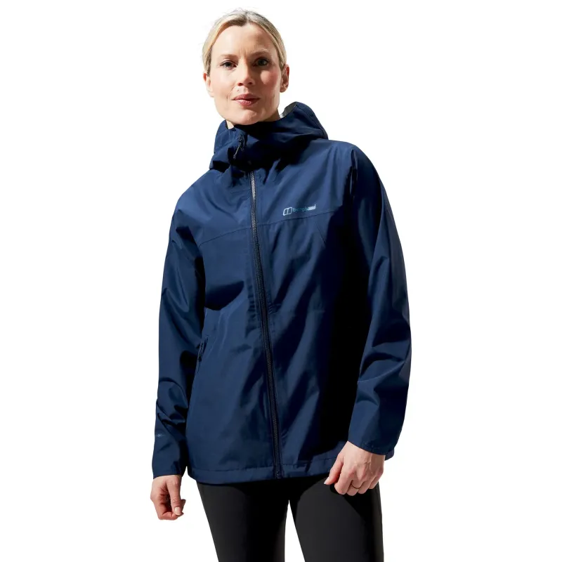 Berghaus Waterproof Jackets-Womens Deluge Pro 3.0 Jacket - Dusk