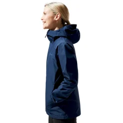 Berghaus Waterproof Jackets-Womens Deluge Pro 3.0 Jacket - Dusk