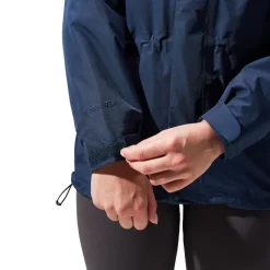 Berghaus Waterproof Jackets-Womens Glissade Jacket IA - Dusk Blue