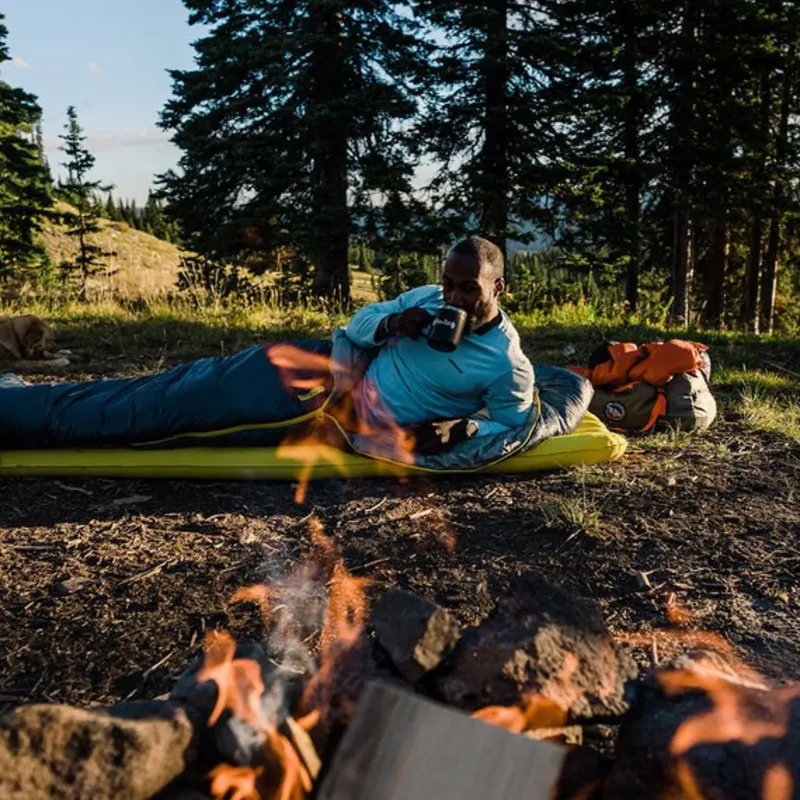 Big Agnes Backpacking & Lightweight Sleeping Bags-Anthracite 20/ -7 Sleeping Bag - Regular