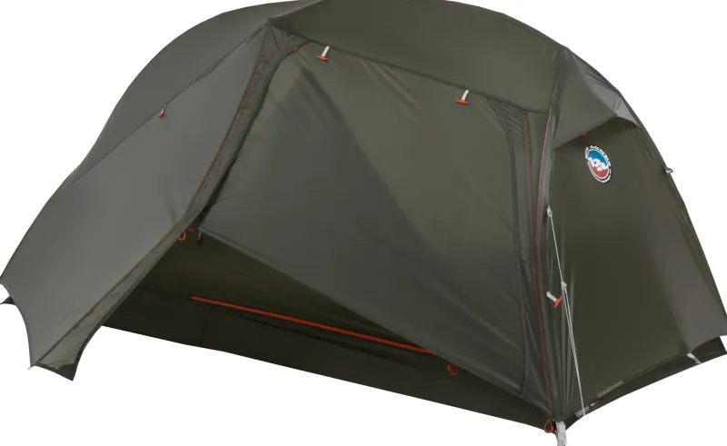 Big Agnes Backpacking & Lightweight Tents-Copper Spur UL1 Tent - Lichen Green