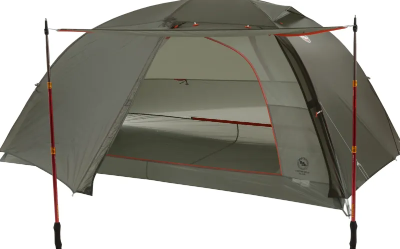 Big Agnes Backpacking & Lightweight Tents-Copper Spur UL2 XL Tent - Lichen Green-Mercury