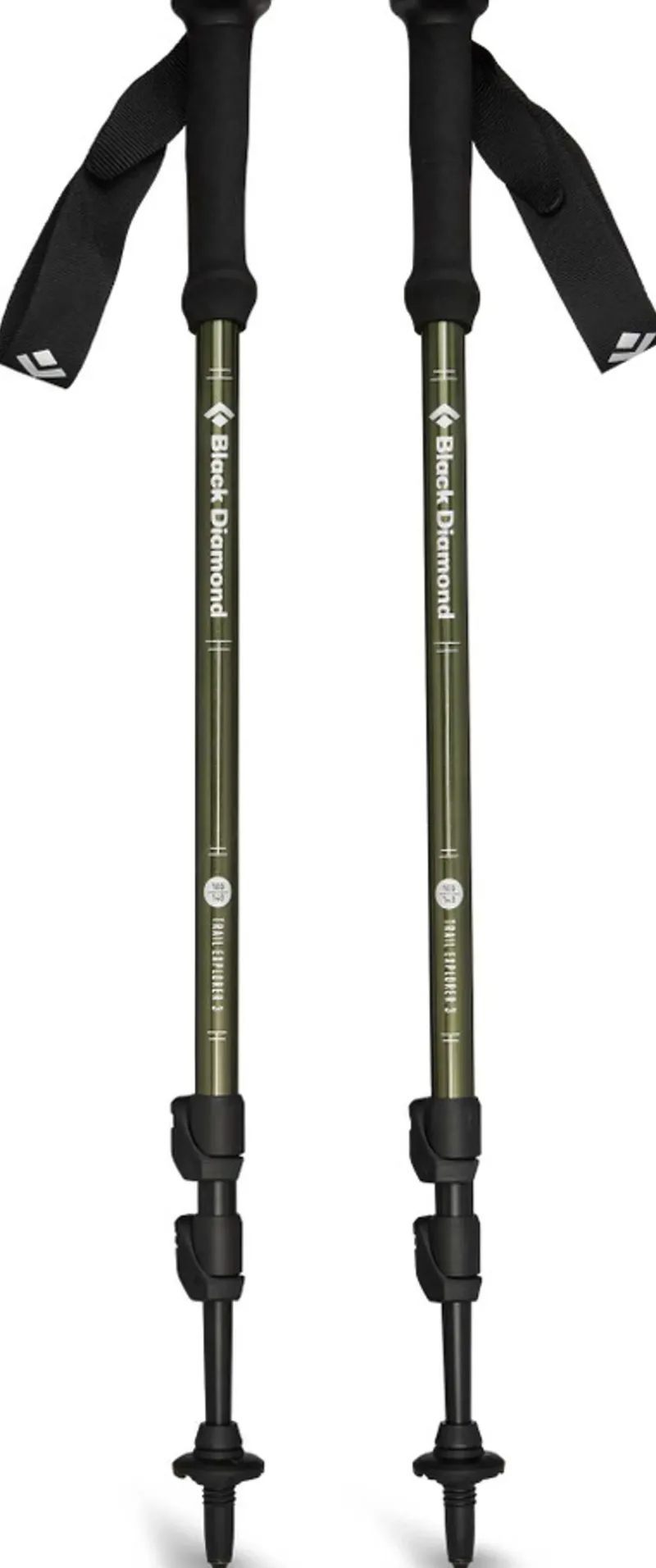 Black Diamond Walking Poles-Explorer 3 Trekking Poles - Tundra