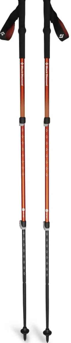 Black Diamond Walking Poles-Trail Back Trekking Poles - Burnt Sienna