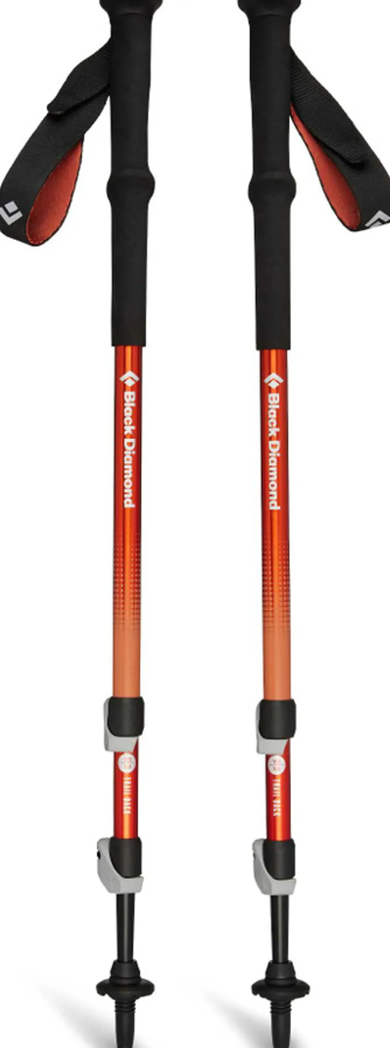 Black Diamond Walking Poles-Trail Back Trekking Poles - Burnt Sienna
