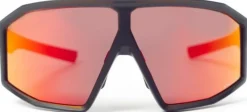 Bloc Eyewear Eyewear-BLOC Blade 2 Sunglasses - Matt Black-Red Mirror