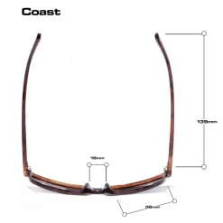 Bloc Eyewear Eyewear-BLOC Coast Sunglasses - Brown Tortoiseshell-Polarised Grey