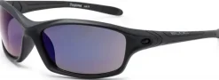 Bloc Eyewear Eyewear-BLOC Daytona Sunglasses - Matt Black-Blue Mirror