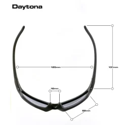 Bloc Eyewear Eyewear-BLOC Daytona Sunglasses - Matt Black-Blue Mirror