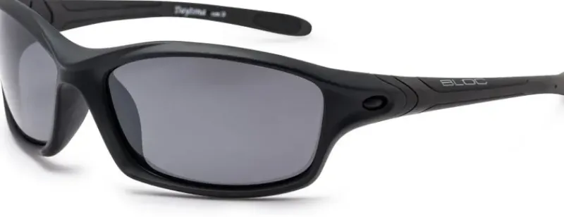 Bloc Eyewear Eyewear-BLOC Daytona Sunglasses - Matt Black-Polarised