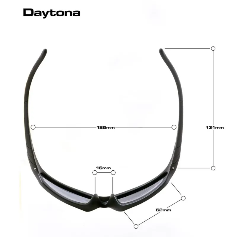 Bloc Eyewear Eyewear-BLOC Daytona Sunglasses - Matt Black-Polarised