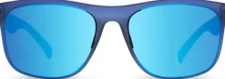 Bloc Eyewear Eyewear-BLOC Elba Sunglasses - Matt Blue-Blue Mirror