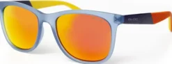 Bloc Eyewear Eyewear-BLOC Fiji Sunglasses - Blue-Red Mirror