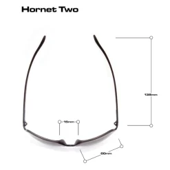 Bloc Eyewear Eyewear-BLOC Hornet Two Sunglasses - Matt Black-Polarised Grey