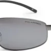 Bloc Eyewear Eyewear-BLOC Square Sunglasses - Gun Metal-Polarised Grey