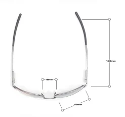 Bloc Eyewear Eyewear-BLOC Square Sunglasses - Gun Metal-Polarised Grey